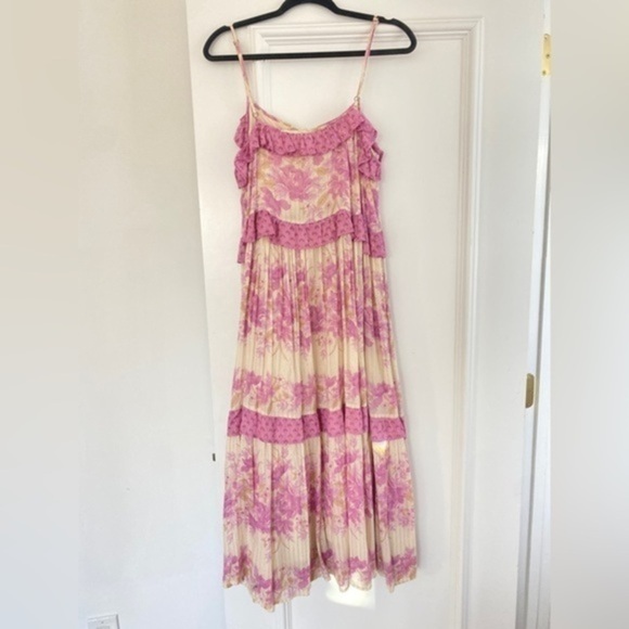 🌸 Stunning Spell & The Gypsy Coco Lei Strappy Dress - Size Small - Picture 3 of 7